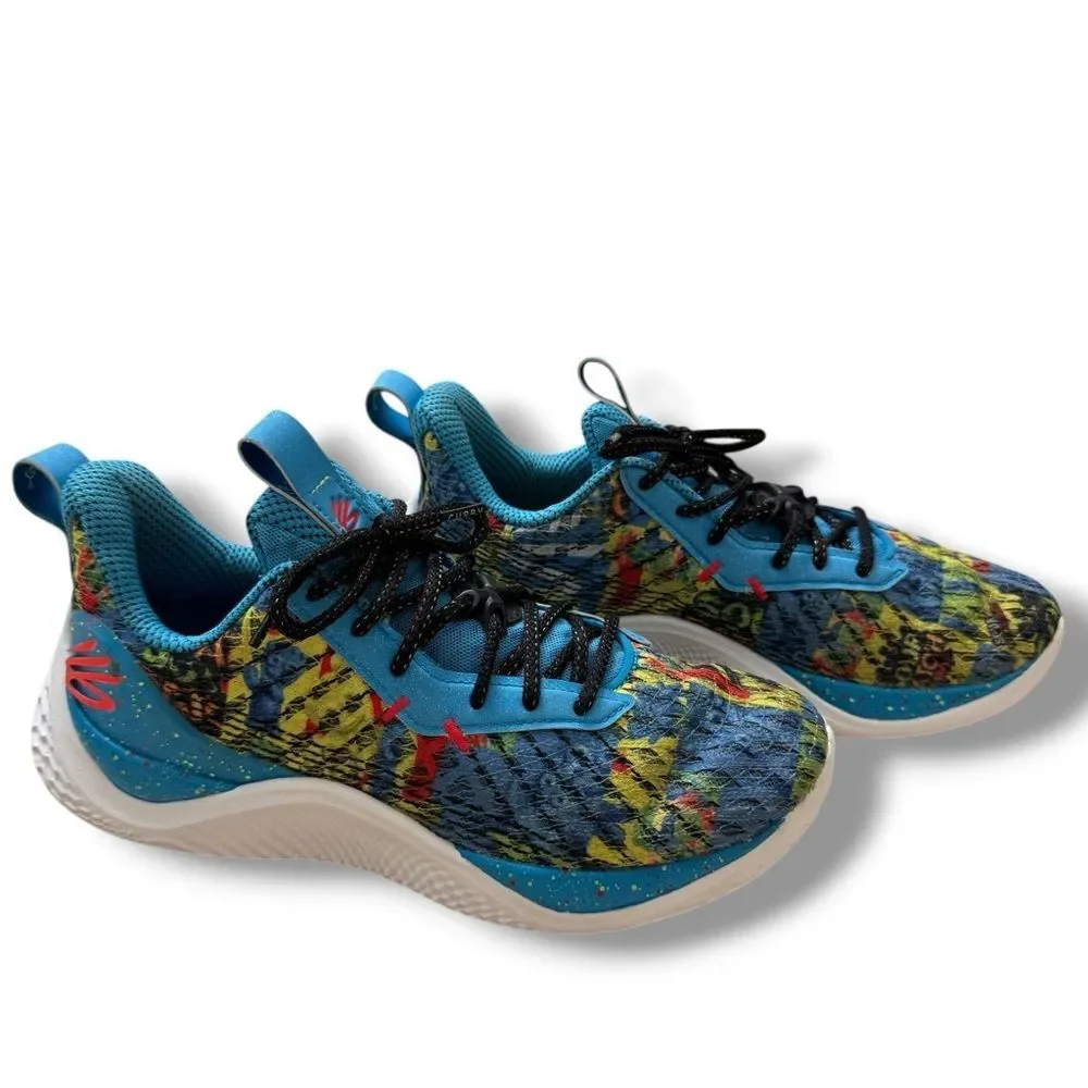 Under Armour Curry Flow 10 Sour Then Sweet Men’s Size 8.5 Basketball Kicks